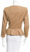 Thumbnail for your product : Tibi Collarless Double-Breasted Blazer