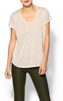 Thumbnail for your product : Vince Short Sleeve Scoop Neck Tee