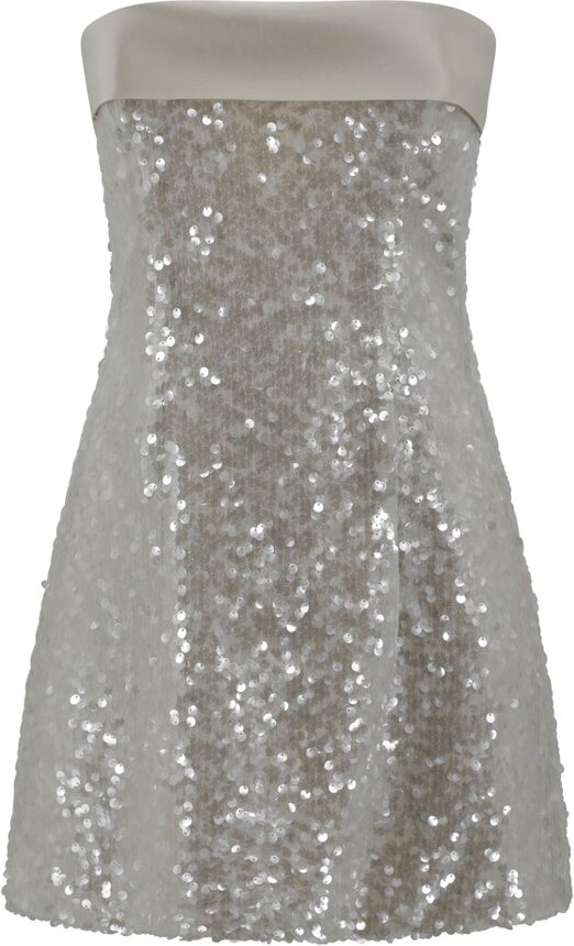 Philosophy di Lorenzo Serafini Paillettes Sheath Mini Dress