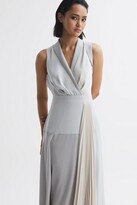 Thumbnail for your product : Reiss Pleated Fitted Midi Dress