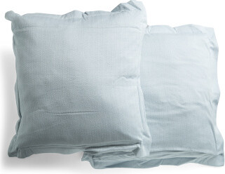 TJMAXX 2Pk 26X26 Euro Pillows, Cotton/Polyester