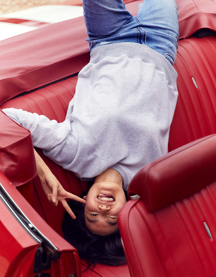 aerie vintage crew sweatshirt