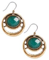 Thumbnail for your product : Lucky Brand Gold-Tone Jade Drop Earrings