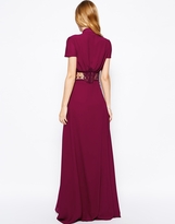 Thumbnail for your product : Jarlo Kelly Maxi Dress With Cap Sleeve and Lace Insert