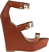 Thumbnail for your product : Steve Madden Whitneyy Wedge Sandal Cognac