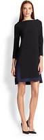 Thumbnail for your product : Martin Grant Contrast-Trim Boatneck Dress