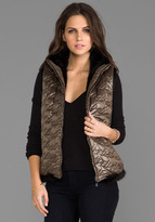 Thumbnail for your product : Marc by Marc Jacobs Logan Reversible Faux Fur Puffer Vest