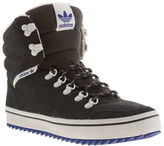 Thumbnail for your product : adidas womens black & white honey hill trainers