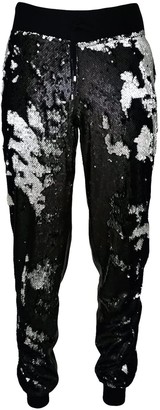 leather track pants mens