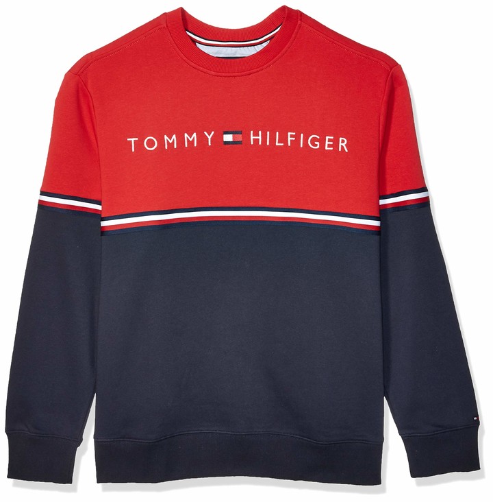 Tommy Hilfiger Mens Big & Tall Graphic Sweatshirt 