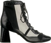 Thumbnail for your product : Juliana Heels Gisele -High Block Heels Ankle Boot Black