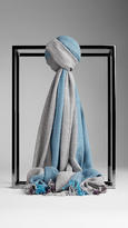 Thumbnail for your product : Burberry College Stripe Merino Cashmere Scarf