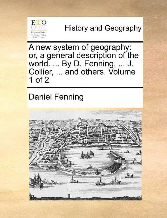 A new system of geography (Paperback)