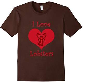 I love lobsters red heart T-Shirt