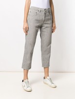 Thumbnail for your product : 6397 Cropped Houndstooth Trousers