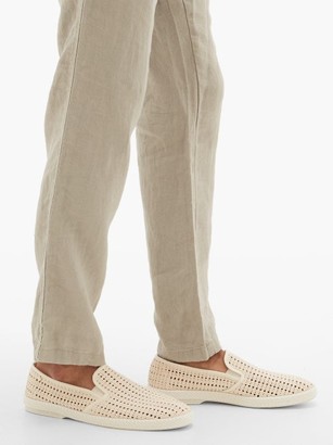 Rivieras Nice Matin Woven Loafers - Beige