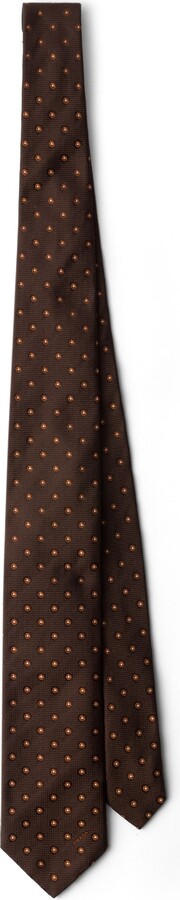 Prada Silk Tie, Man, Ebony, Size R150