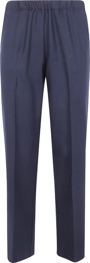 Kiltie Elastic-Waist Trousers