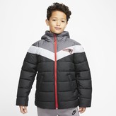 Thumbnail for your product : Nike Big Kids' Hooded Puffer Jacket NFL Patriots)