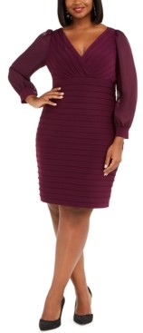 plus size bandage dress