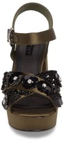 Thumbnail for your product : Topshop Women's Lotus Embellished Platform Sandal
