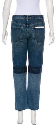 Helmut Lang Mid-Rise Straight-Leg Jeans w/ Tags