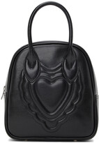 Thumbnail for your product : COMME DES GARÇONS GIRL Faux-Leather Heart-Embossed Bag