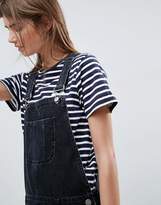 Thumbnail for your product : ASOS DESIGN denim overall dress in washed black