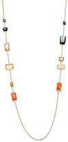 Thumbnail for your product : Ippolita Rock Candy Gelato Marrakesh Semi-Precious Multi-Stone & 18K Yellow Gold Rectangle Station Necklace