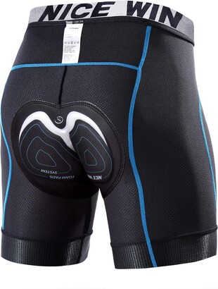 NICEWIN Men's Cycling Underwear 3D Padded Compression Shorts MTB