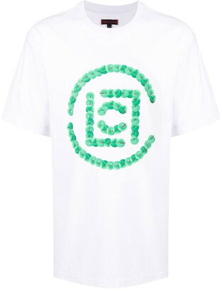 Clot button-logo short-sleeve T-shirt