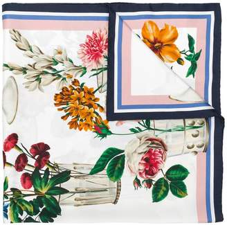 Dolce & Gabbana square floral printed scarf