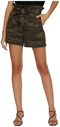 camo spandex shorts womens