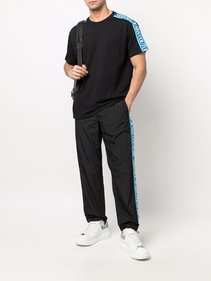 Versace Jeans Couture Logo-Tape Drawstring Track Pants