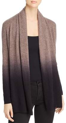 Bloomingdale's C by Dip-Dye Cashmere Cardigan - 100% Exclusive
