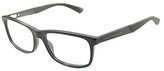 Thumbnail for your product : Marc by Marc Jacobs MMJ 565 66M Black Rubber Black Rectangle Plastic Eyeglasses-54mm