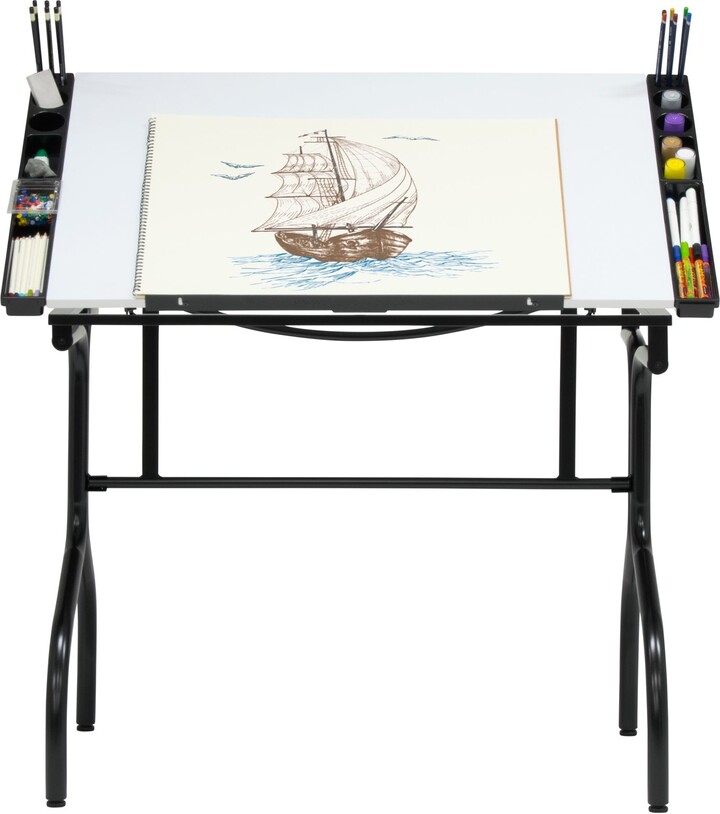 Studio Designs HOME Studio Designs Folding Craft Station with Adjustable Top