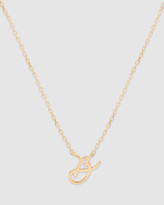 Thumbnail for your product : By Charlotte Women's Gold Necklaces - Love Letter 'B' Necklace