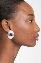 Thumbnail for your product : Simon Sebbag Hammered Oval Clip Earrings
