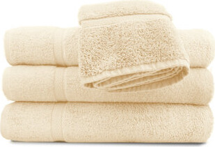 Rifz GOI Collection Dyed 12 Piece 100% Cotton Hand Towel Set