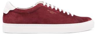 Givenchy Urban Street Low Top Suede Trainers - Mens - Purple