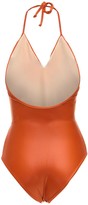 Thumbnail for your product : New Sofia Shiny One Piece Swimsuit