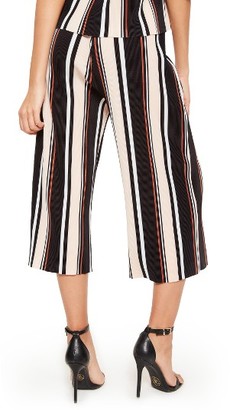 Missguided Women's Stripe Pleated Culottes