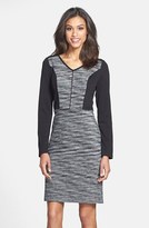 Thumbnail for your product : Marc New York 1609 Marc New York by Andrew Marc Space Dye Jersey Sheath Dress