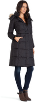Thumbnail for your product : Add Down Long Coat with Fur Border