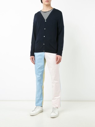 Thom Browne Block Colour Tapered Trousers