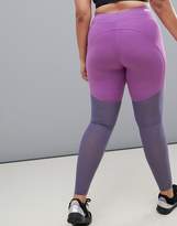 Thumbnail for your product : ASOS 4505 4505 Curve legging with over the knee power mesh