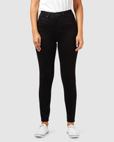 Thumbnail for your product : Jeanswest Freeform 360 Contour Curve Embracer High Waisted Skinny Jeans Black