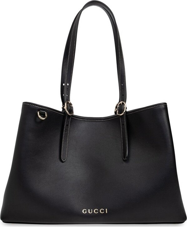 Gucci GG Emblem Medium Tote Bag