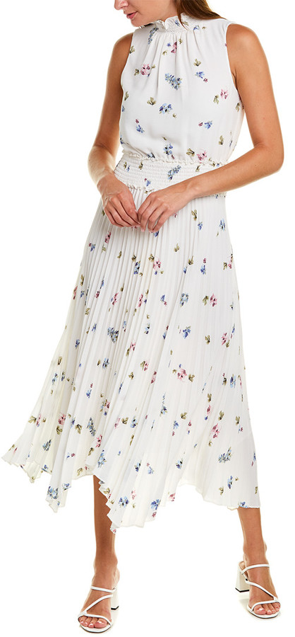romantic white maxi dress